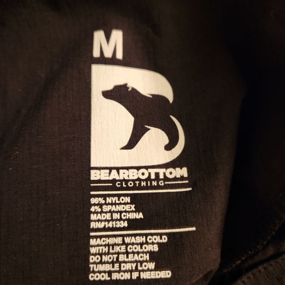 Bearbottom Clothing Nylon Stretch Pants Mens SIZE M Hiking Outdoor - Picture 5 of 9